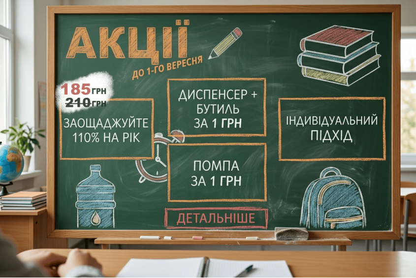 доставка води