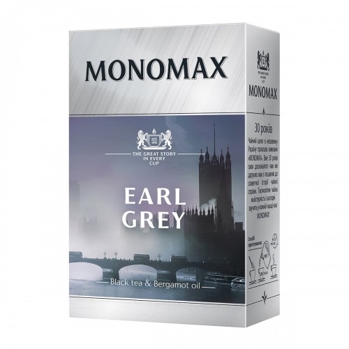 Чай черный листовой Мономах Earl Grey 90г