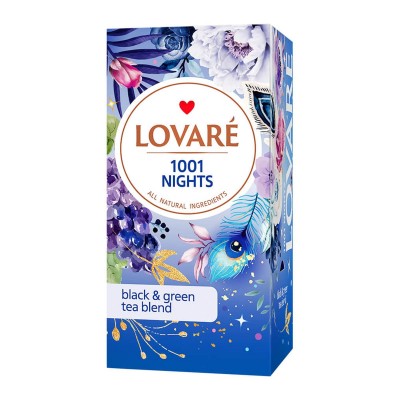 Чай пакетированный Lovare 1001 Ночь 2г X 24шт