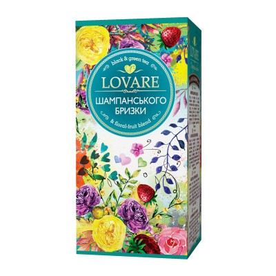 Чай пакетированный Lovare Брызги Шампанского 2г X 24шт