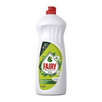 Засіб для миття посуду Фейрі (Fairy) Яблуко 1л