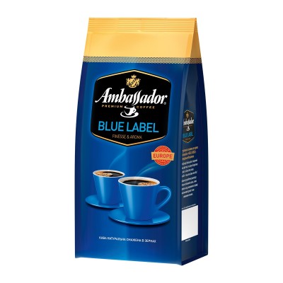 Кава зернова Амбассадор (Ambassador) Blue Label 1кг
