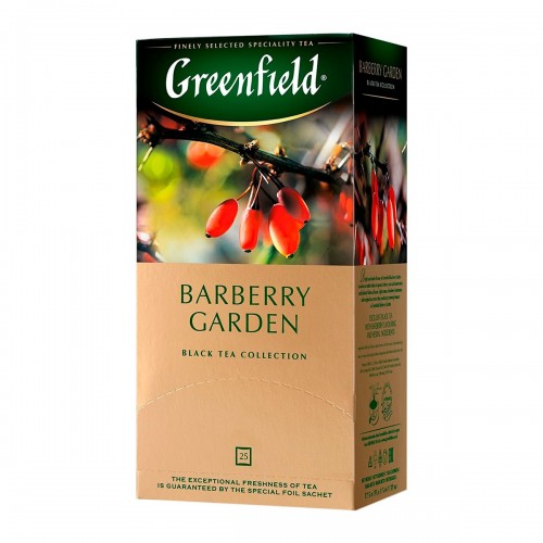 Чай пакетированный Greenfield "Barberry Garden" 1.5 г.х25 пак.