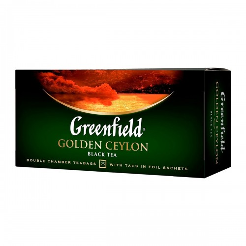 Чай пакетированный Greenfield "Golden Ceylon" 1.5 г.х25 пак.