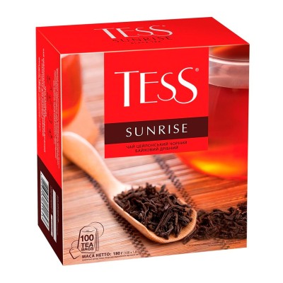 Чай пакетированный ТESS "Sunrise" 1.5 г.х100 пак.