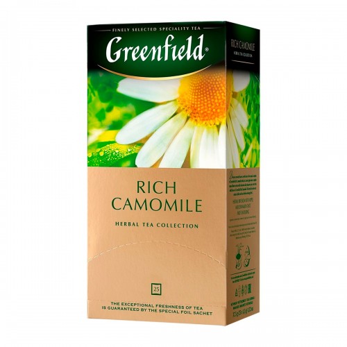 Чай пакетированный Greenfield "Rich Camomile" 1.5 г..х25 пак.