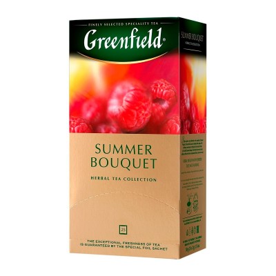 Чай пакетований Грінфілд (Greenfield) Summer Bouquet 1,5г X 25шт