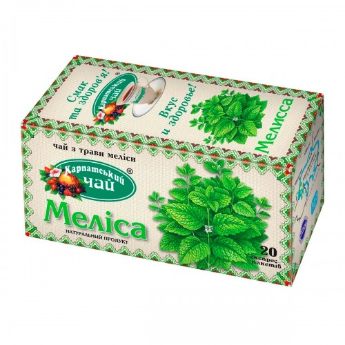 Чай пакетированный Карпатский "Мелисса" 2 г.х20 пак.