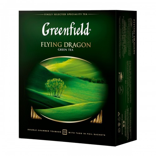 Чай пакетированный Greenfield "Flying Dragon" 1.5 г.х100 пак.