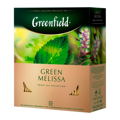 Чай пакетований Greenfield "Green Melissa" 1.5 г.х100 пак.