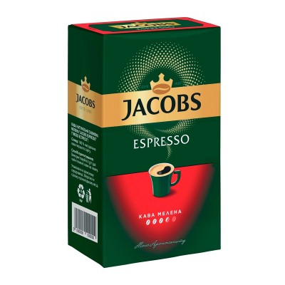 Кофе молотый Jacobs "Monarch Espresso" 450 гр.