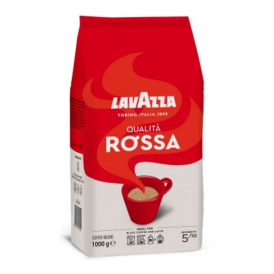 Кава зернова Лавацца (Lavazza) Qualita Rossa 1кг