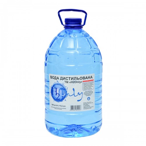 Вода дистиллированная H2Only ™ Бутыль 6л